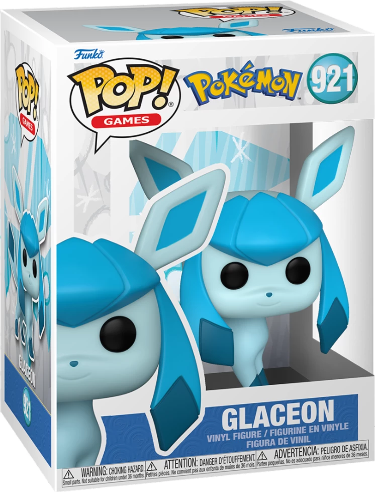 Figurinë vinili Funko Pop! Games Pokémon Glaceon #921 (EMEA)