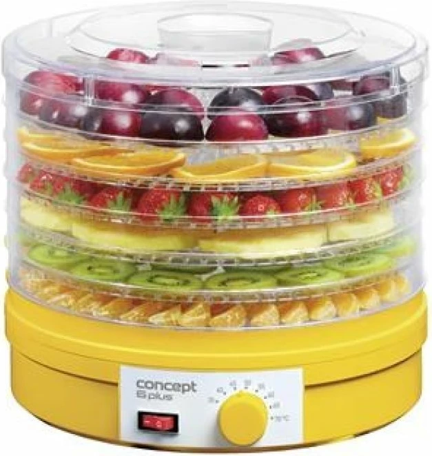 Tharëse kërpudhash, perimesh dhe frutash CONCEPT SO1015, e verdhë