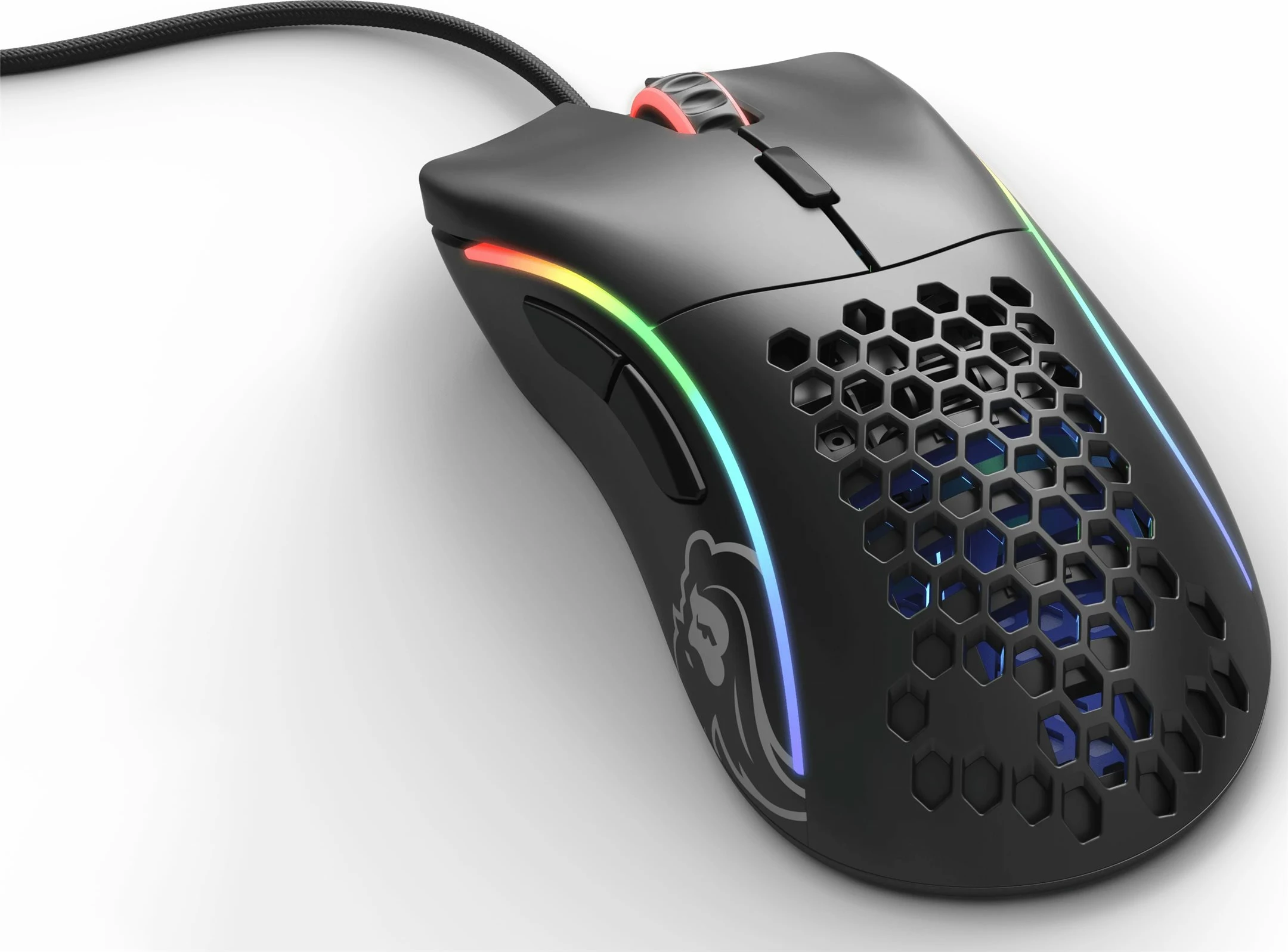 Maus Glorious Model D - USB 2.0, e zezë