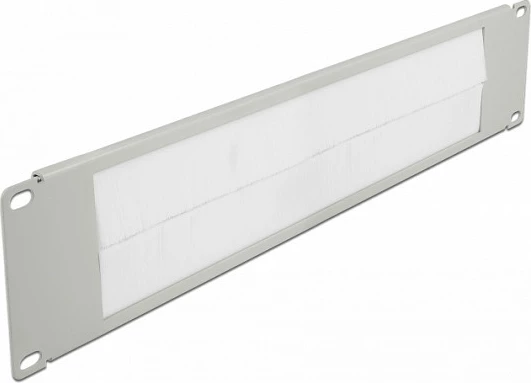 Panel menaxhimi kabllove DeLOCK 19" 2U, metal, gri