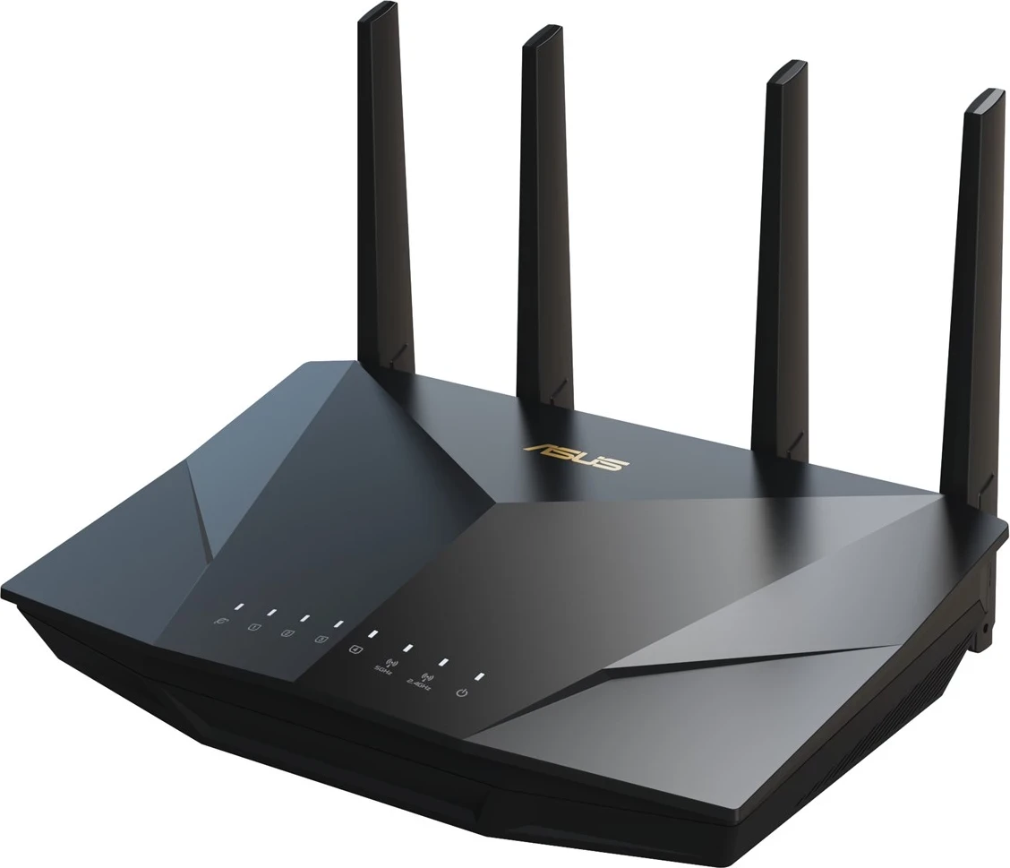 Ruter pa tela ASUS RT-AX5400, Gigabit Ethernet, Dual-band (2.4 GHz / 5 GHz), i zi