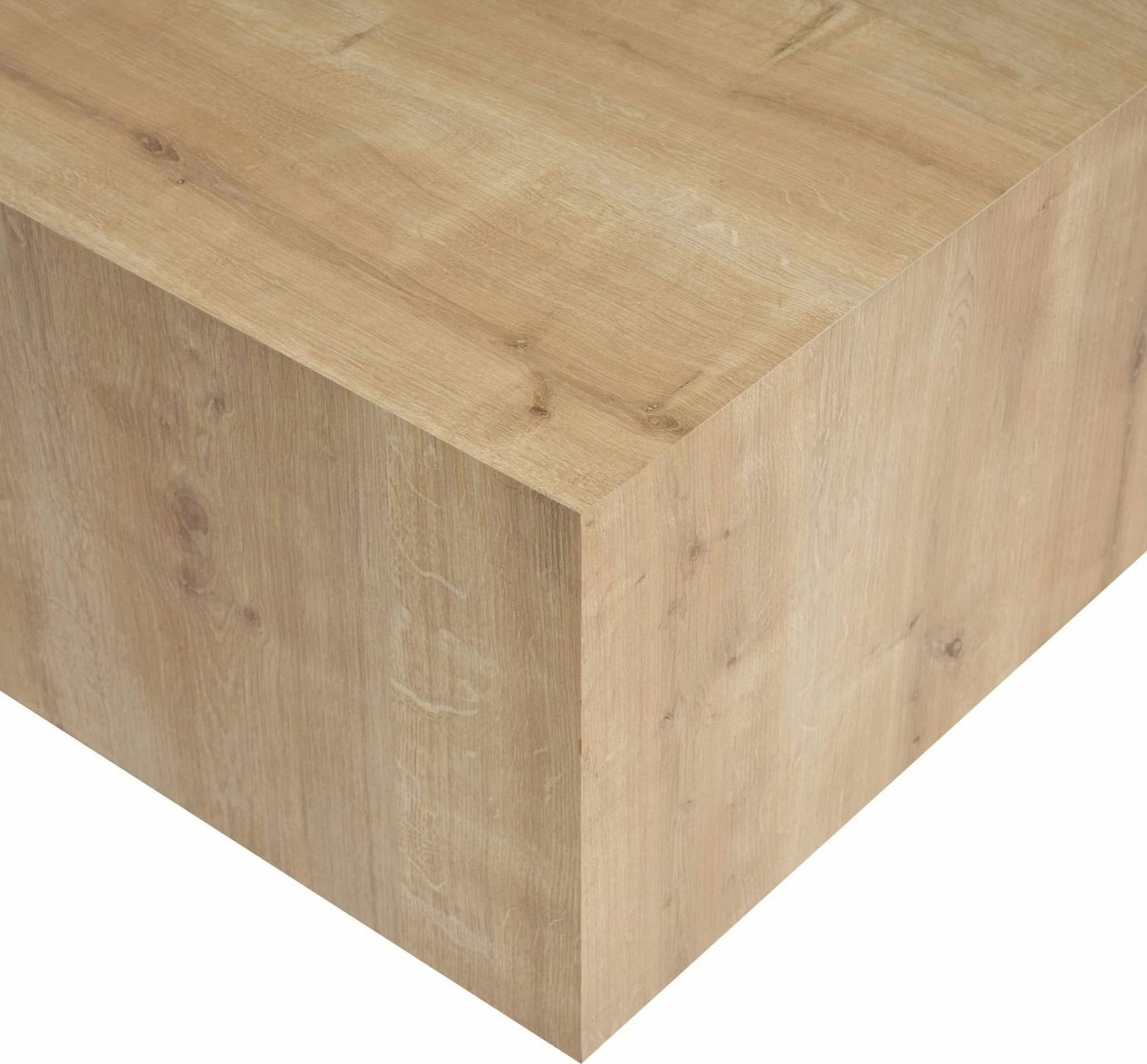 Tavolinë kafeje Nordure, Prizma, ngjyrë lisi Sapphire Oak
