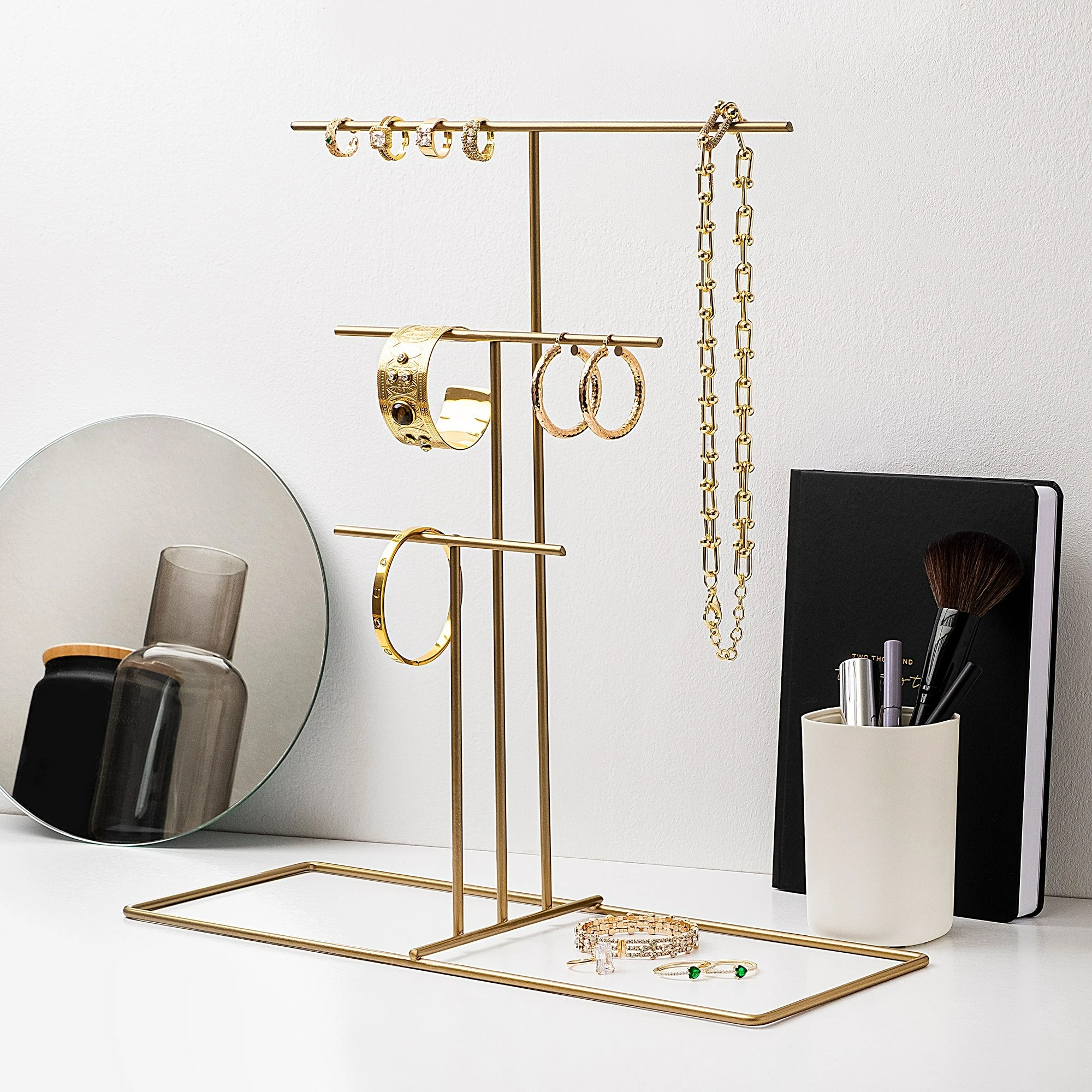 Organizues për stoli, ngjyrë ari, Aberto Design, TK-006