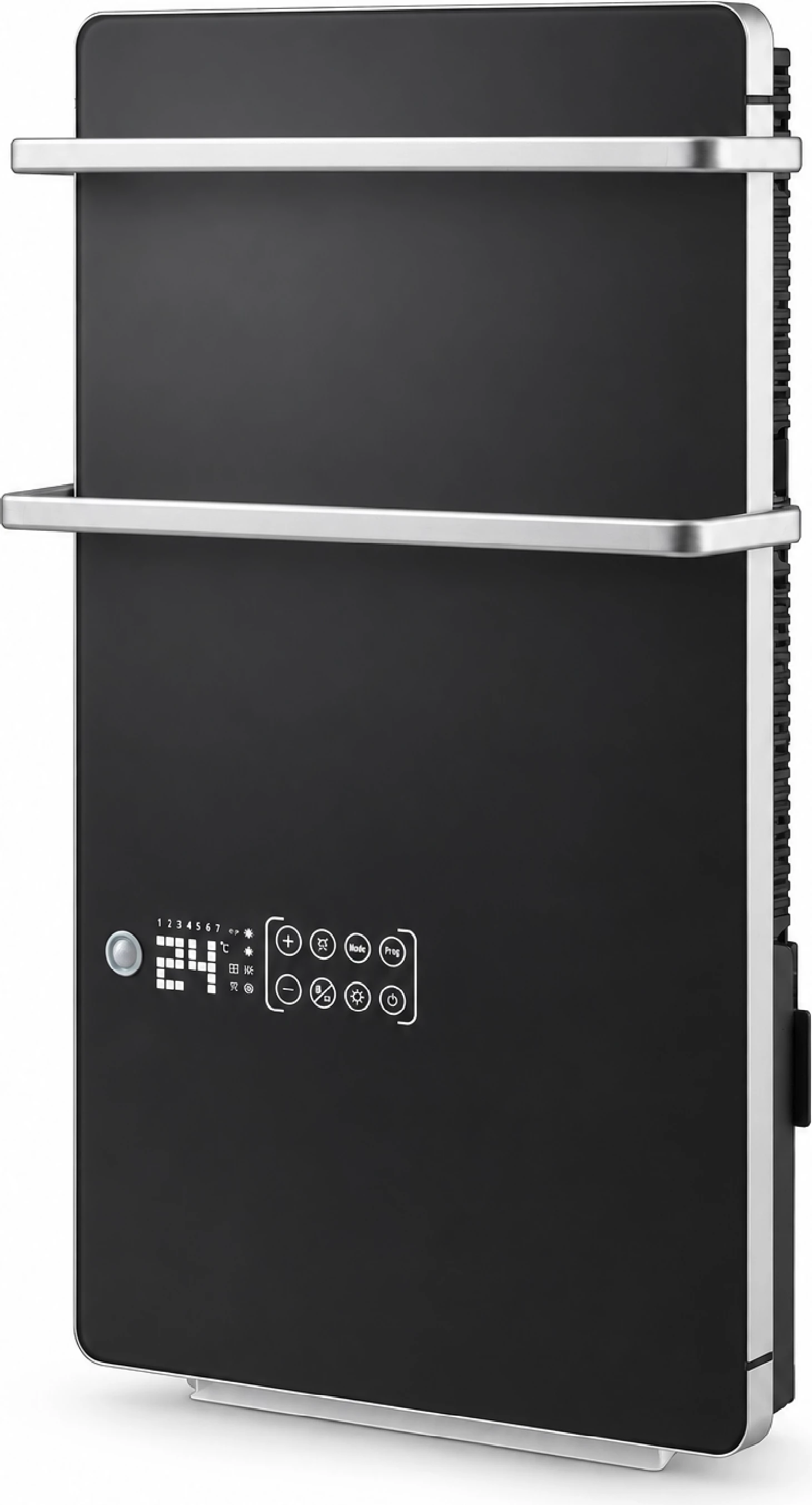 Glass Bathroom Heater TESY GH 200 BW