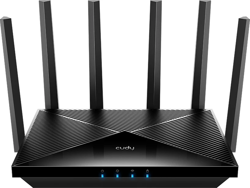 Ruter Cudy BE6500 WR6500, Wi-Fi 7, 6 antena, 5 porta Gigabit, i zi