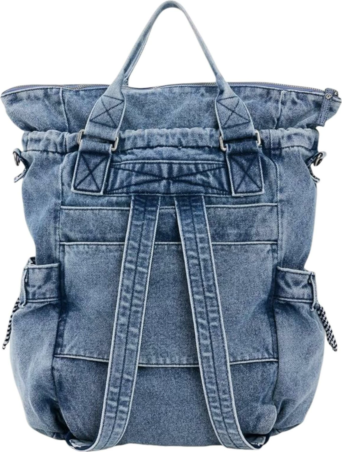 Çantë shpine për femra Desigual BACK_JACKDENIM GLOBE 26WAKD06, denim