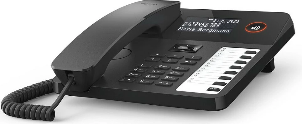 Telefon fiks Gigaset Desk 600, analog, ekran LCD, i zi