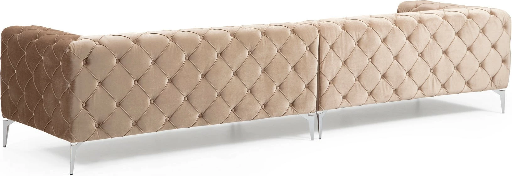 Kauç katër vendesh Atelier del Sofa, Como, krem i errët