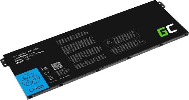 Bateri laptop Green Cell për Acer Aspire 5 A515/A517, E 15, ES1-512, V 13, Nitro 5, Swift 3 SF314-51/52, Li-Ion 15.2V 55.2Wh