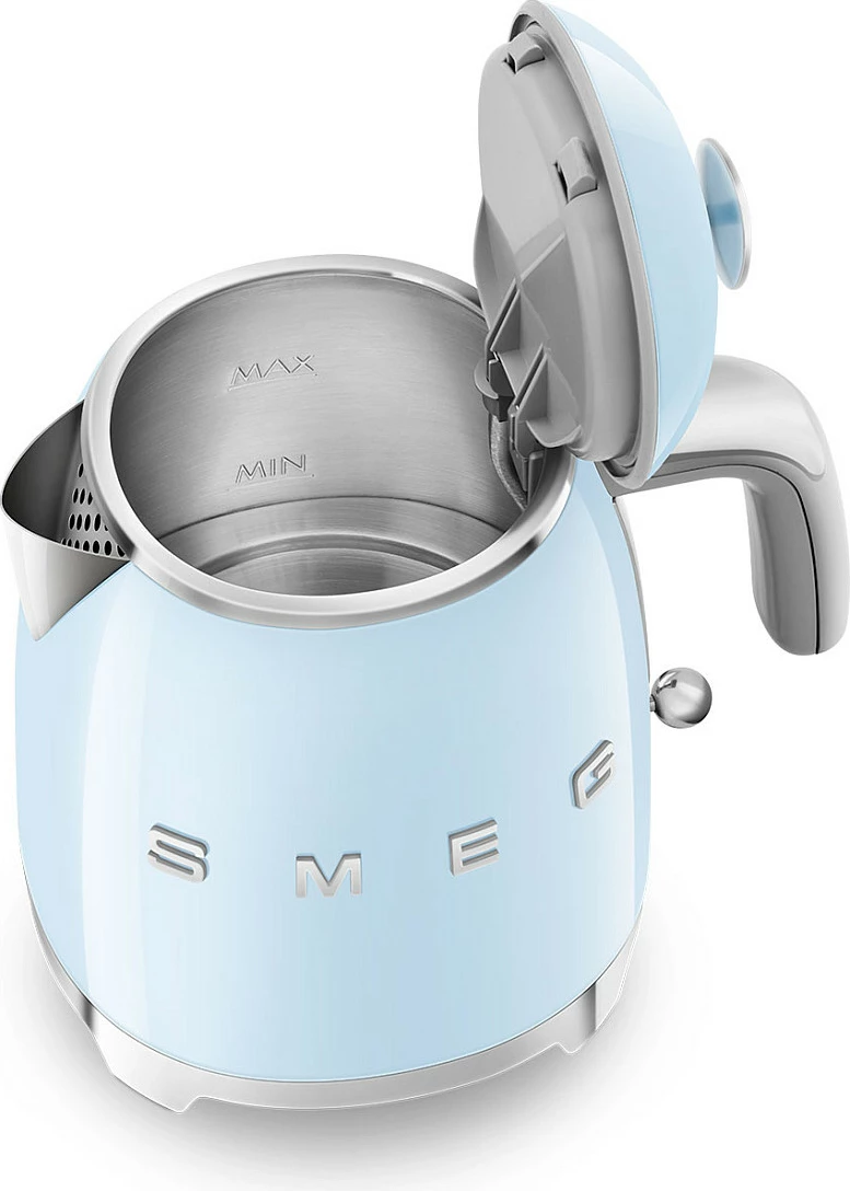 Ibrik elektrik SMEG KLF05PBEU mini, 1400W, 0.8L, kaltër