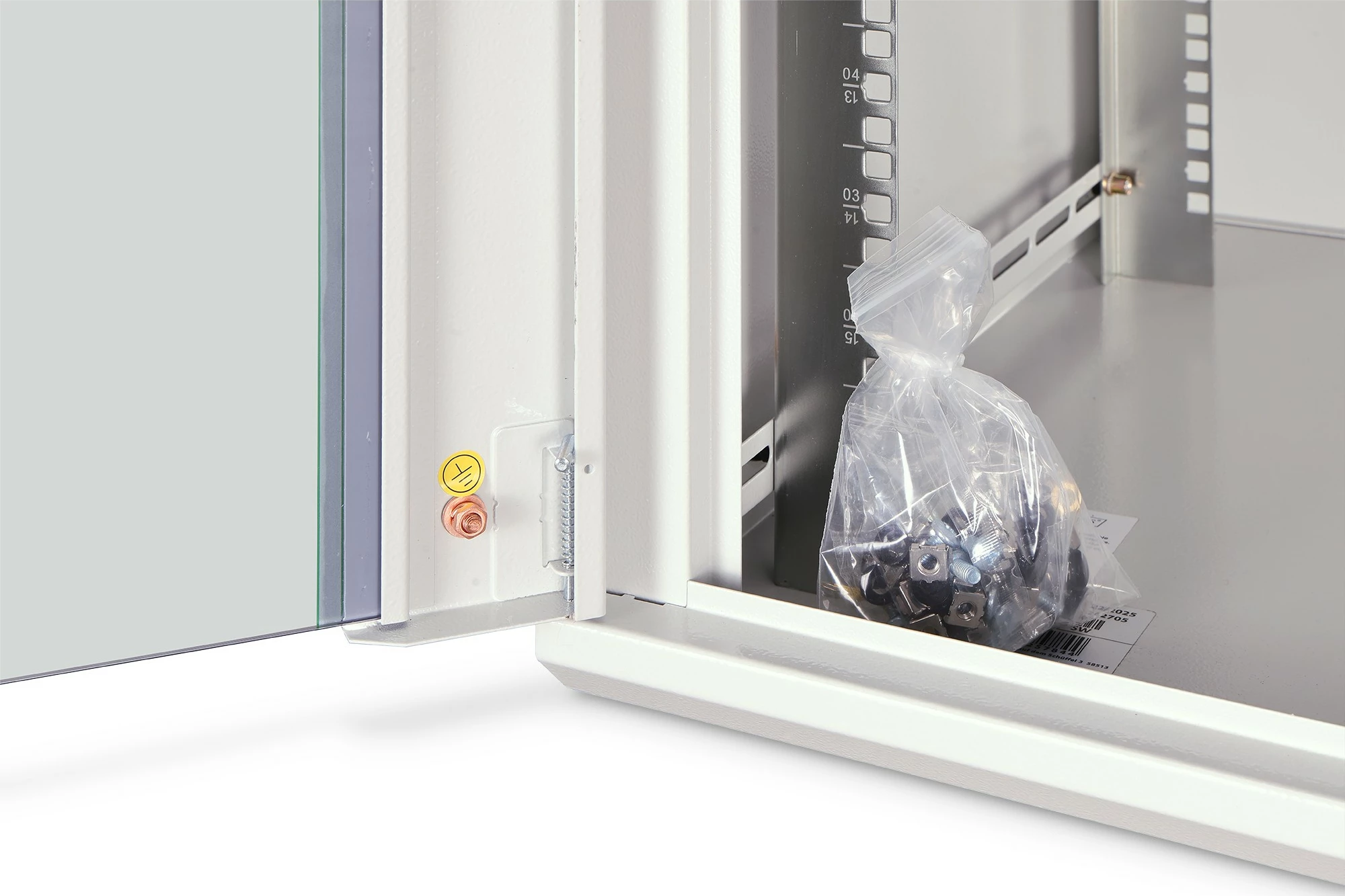 Kasë rrjeti Digitus Dynamic Basic 16U 600x600mm, xham, gri