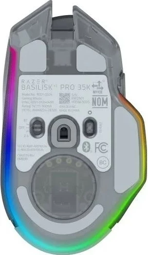 Maus Razer Basilisk V3 Pro 35K Phantom White