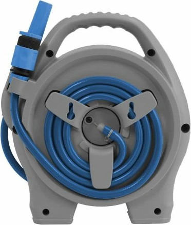 Rrotullues për zorrë uji BRUNNER AQUAFIL PRO 7203133N 11.6 m Ø7.9 mm, zorrë ushqimore, gri/kaltër