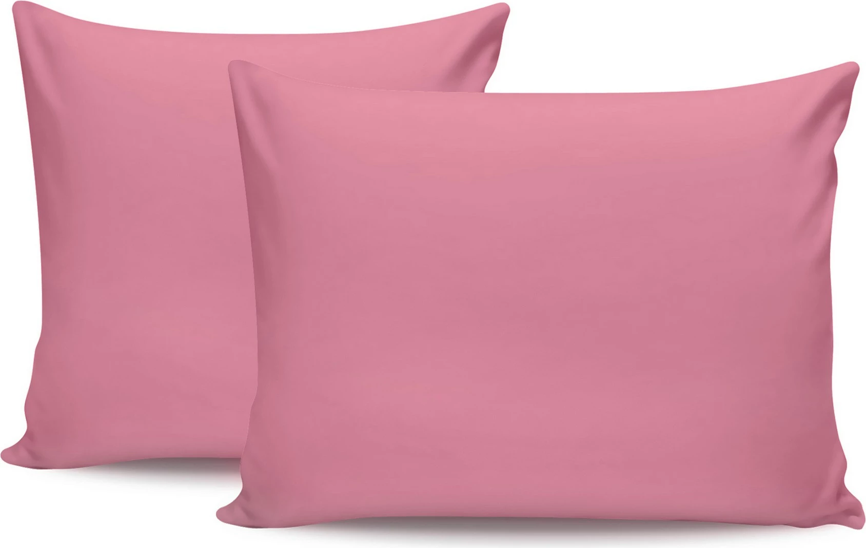 Set këllëfësh jastëku (2 copë), ngjyrë rozë e zbehtë, L'Essentiel Linge de Maison, 50x70cm