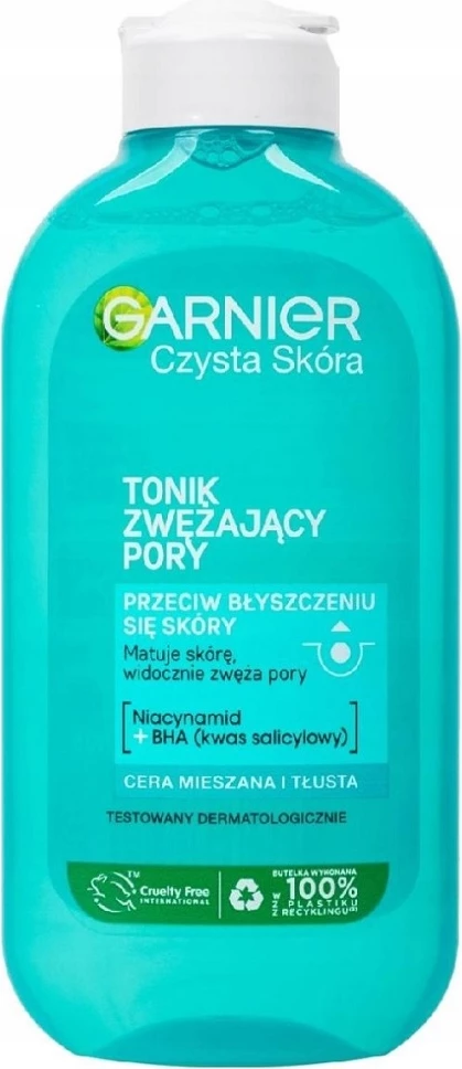 Tonik për fytyrë Garnier Czysta Skóra Mattifying për femra 200ml