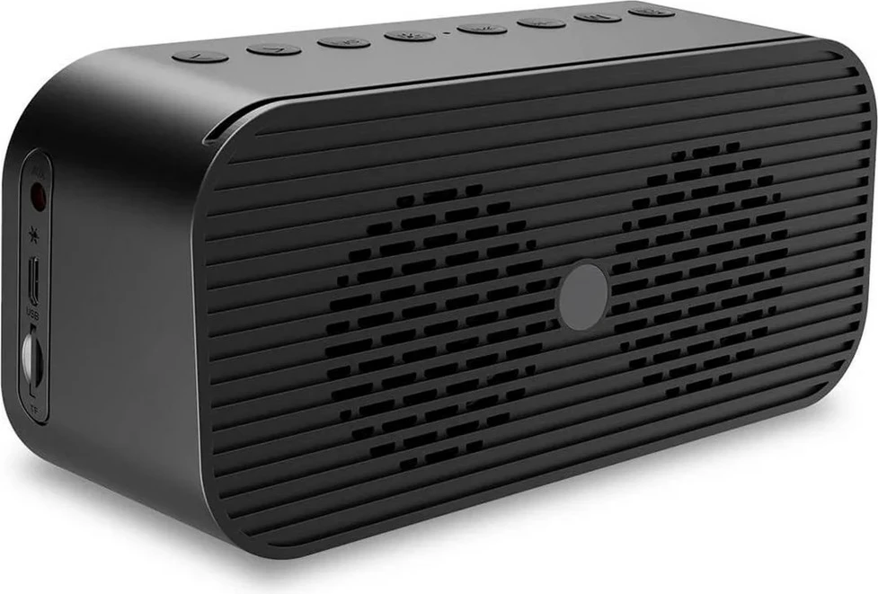 Altoparlant Bluetooth Havit M3 me orë alarmi dhe radio, i zi