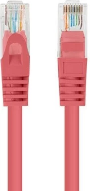 Patchkabel Lanberg PCU6-20CC-0025-R, 0.25 m, e kuqe, 10 copë