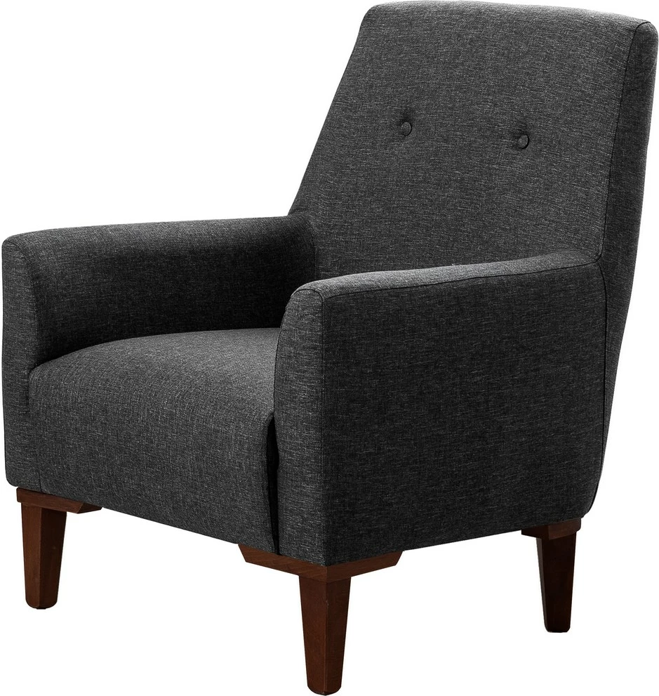 Set divani Atelier del Sofa, Vina, antracit, dru arre