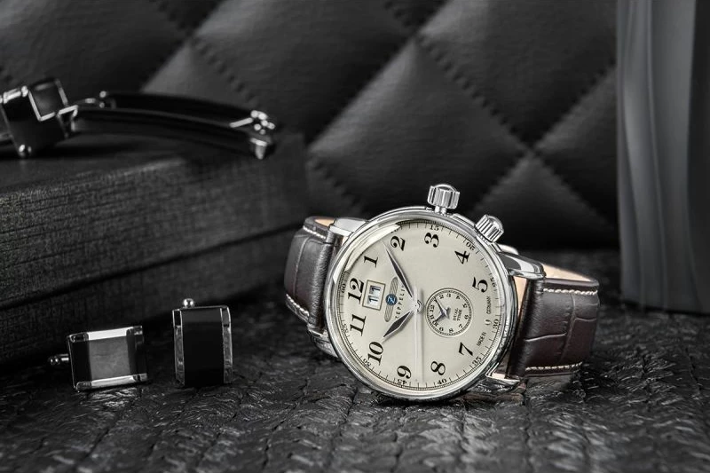 Orë dore për meshkuj Zeppelin, e zezë