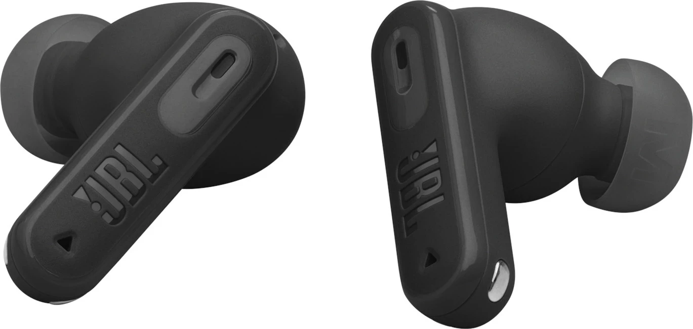 Kufje JBL Tune Beam 2, True Wireless, ANC adaptiv, Bluetooth 5.3, IP54, të zeza, me kuti karikimi
