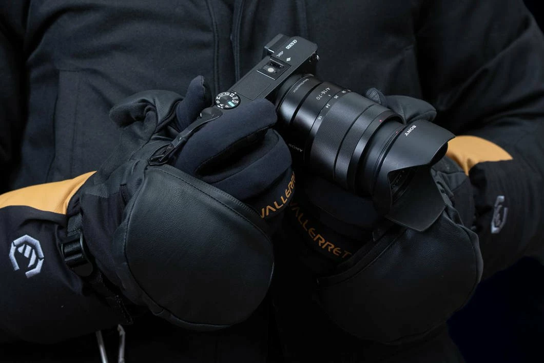 Dorëza fotografike Vallerret Senja Mitt L, të zeza