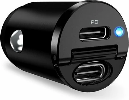 Karikues veture Puro Mini 30W, 2x USB-C, i zi