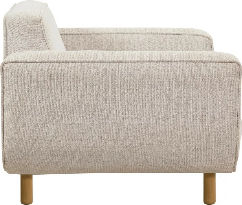 Set divani me krevat Atelier del Sofa, Lorus, ngjyrë lisi dhe krem