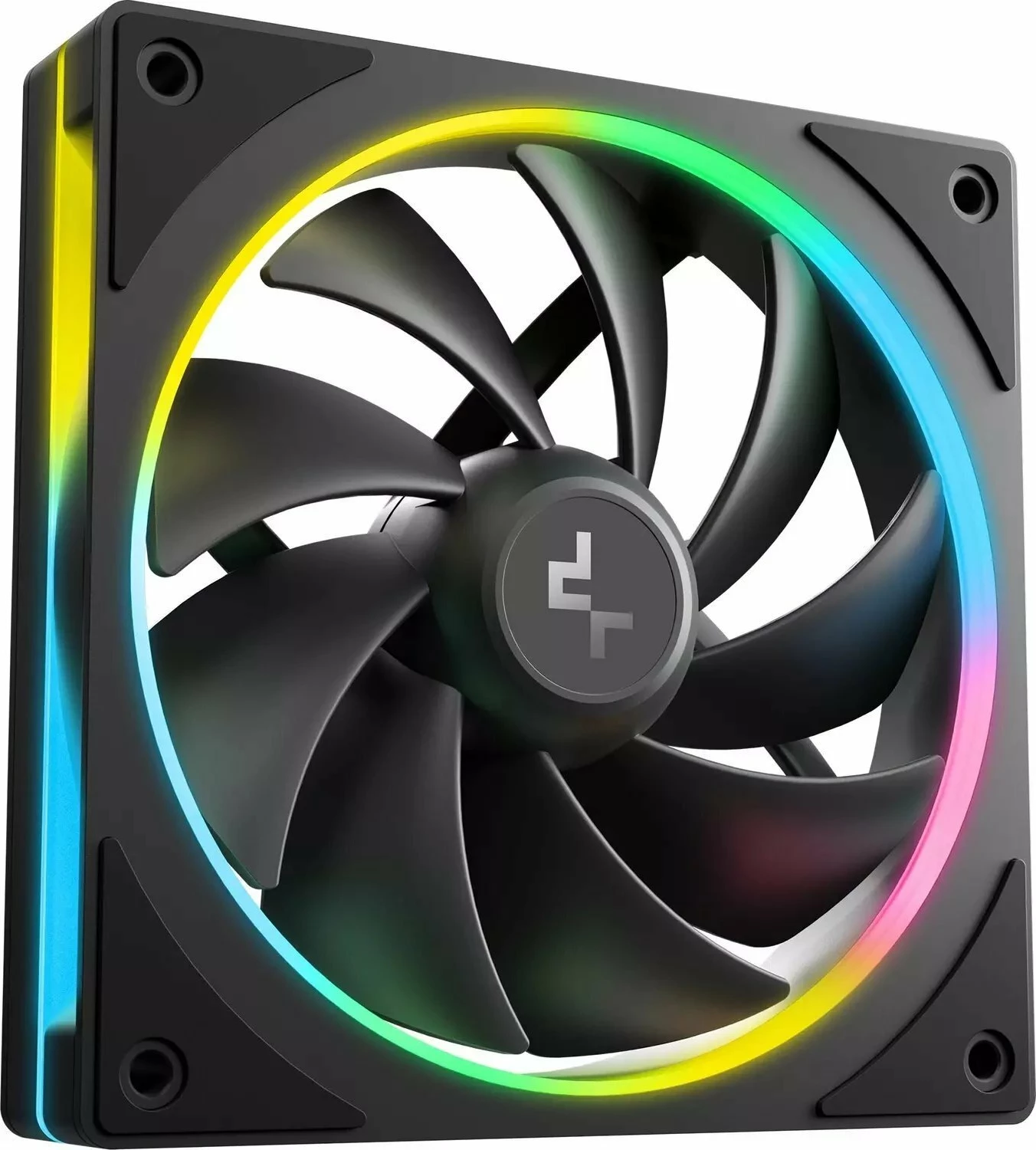 Ventilator kasë PC Deepcool FL12 SE (R-FL12SE-BKAPN1-G) 120mm ARGB PWM 4-pin, i zi, 1 copë