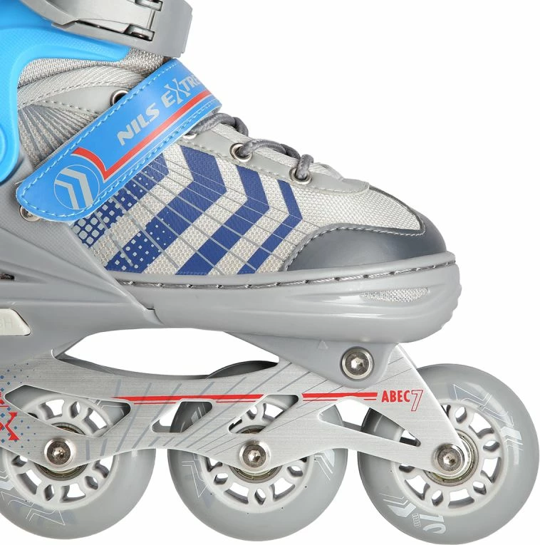 Rollera Nils Extreme NH18192 4in1, gri-blu, madhësia S (29-33)