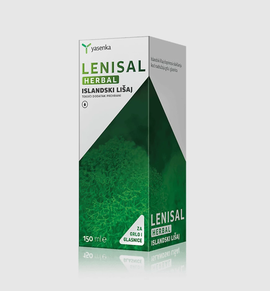 Suplement i lëngshëm ushqimor Yasenka Lenisal Islandski Lisaj