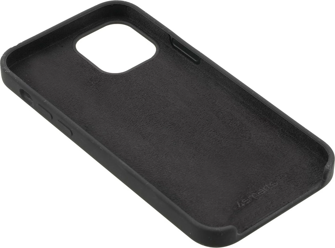 Mbështjellës 4smarts për iPhone 13, silikon, 6.1 inch, e zezë