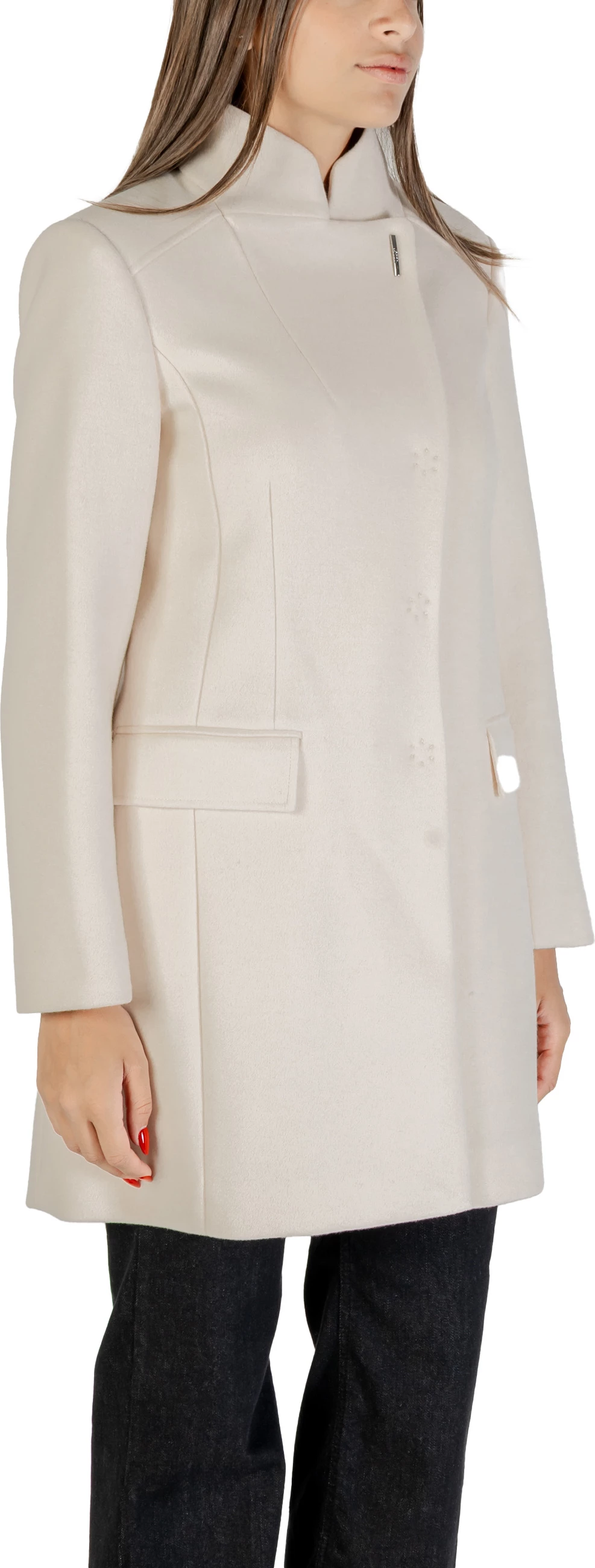 Pallto për femra Liu Jo TS.ELEGANCE MF5119 J4873, krem [Madhësia: M]