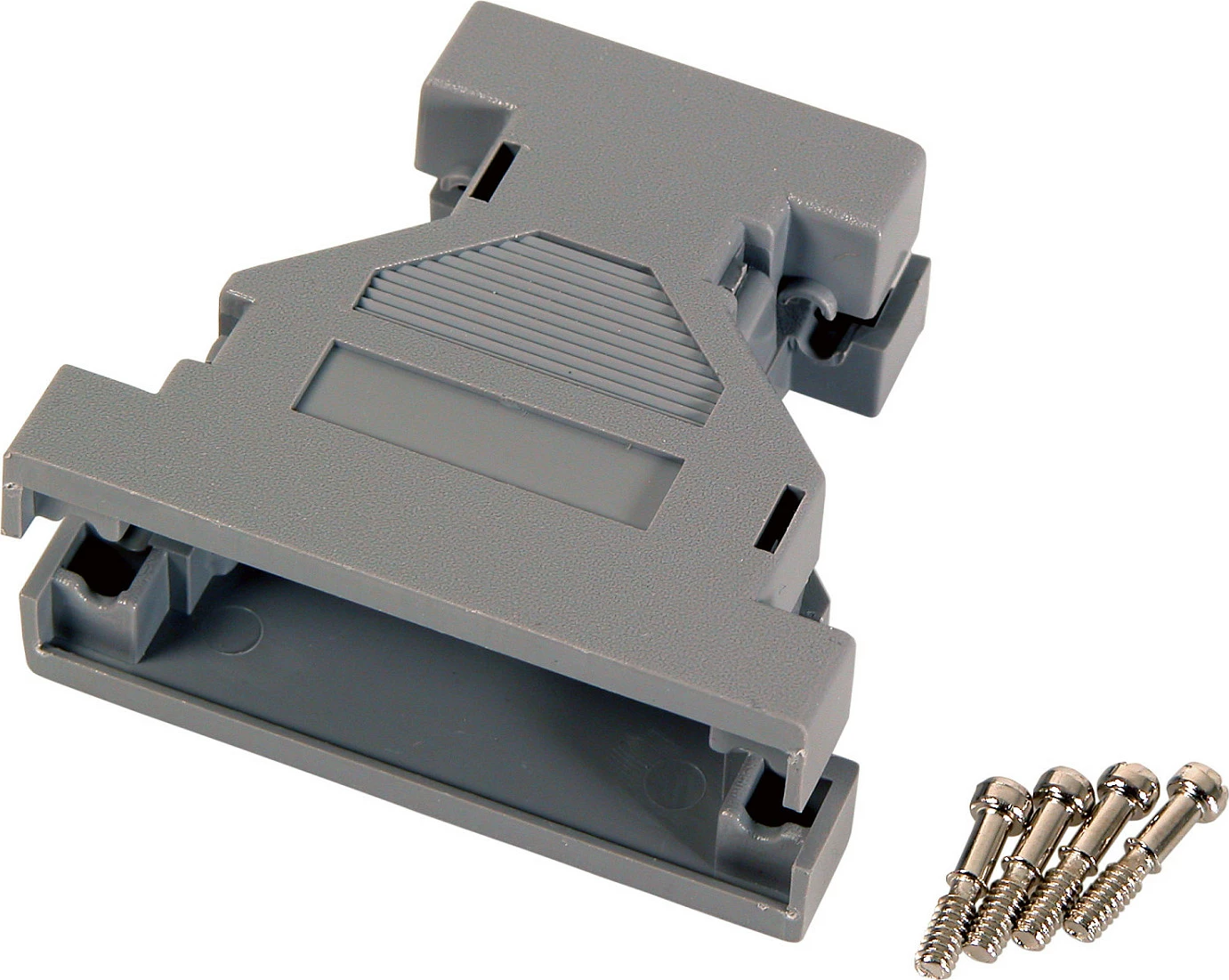 Kasë lidhësi D-Sub EFB Elektronik 9-pin, plastikë, gri