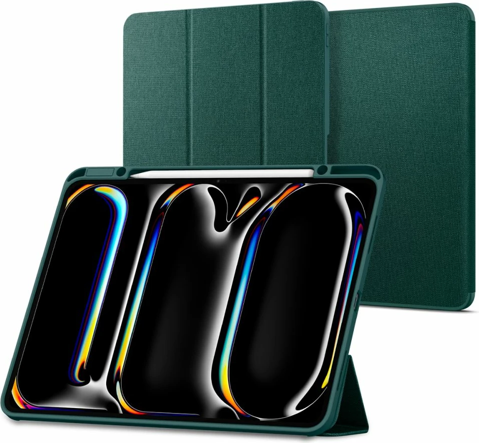 Mbështjellës Spigen Urban Fit për iPad Pro 13" 2024, Gjelbër