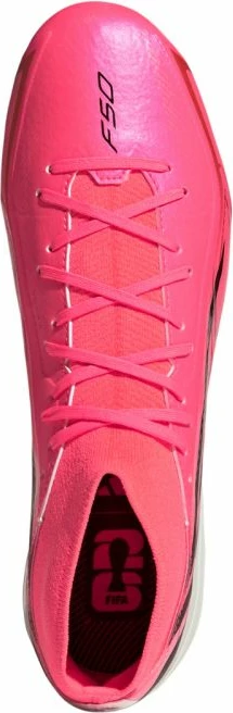 Atlete futbolli adidas F50 Hyperfast League Mid FG KJ6714, rozë [Madhësia: 42 2/3]