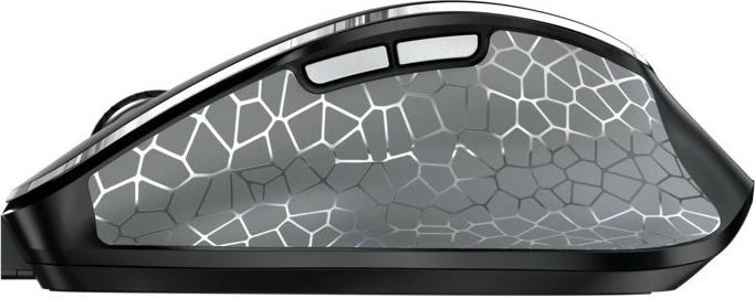 Maus Cherry MW 8C ERGO, Djathtas, Optik, RF Wireless + Bluetooth, 3000 DPI, Zi, Gri
