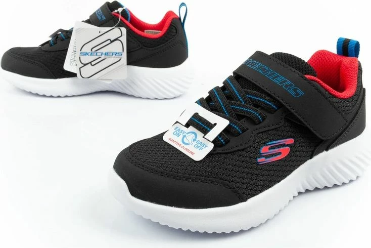 Atlete fëmijësh Skechers Bounder, të zeza