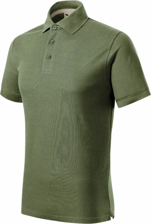 Fanellë polo për meshkuj Malfini, ngjyrë e gjelbër