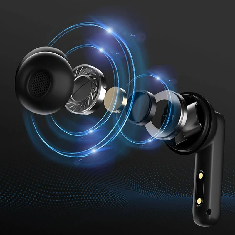Kufje in-ear QCY T13 ANC, të zeza