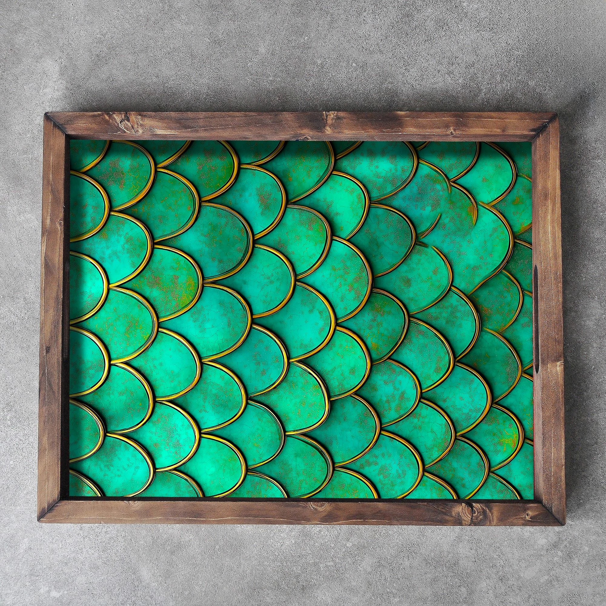 Tabaka druri, shumëngjyrëshe, Evila Originals, REF010, 48x38x4 cm