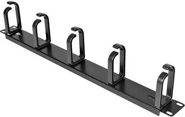 Panel menaxhimi kabllosh për rack StarTech 1U, metal 19", i zi