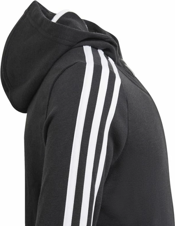 Duks me kapuç për vajza adidas, i zi [Madhësia: 170 cm]
