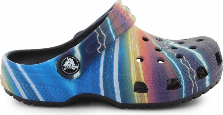 Atlete fëmijësh Crocs Classic Meta Scape Clog T, navy/multicolor [Madhësia: 27 - 28]