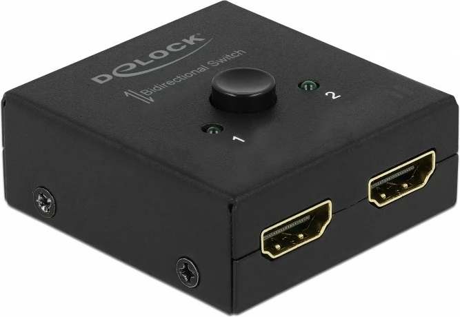 Switch HDMI DeLOCK 64072, 2 porte, 4K, 60Hz, i zi