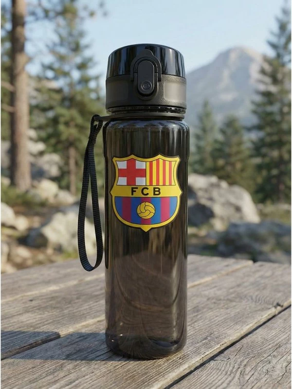 Shishe uji FC Barcelona BT902, e zezë, 500ml