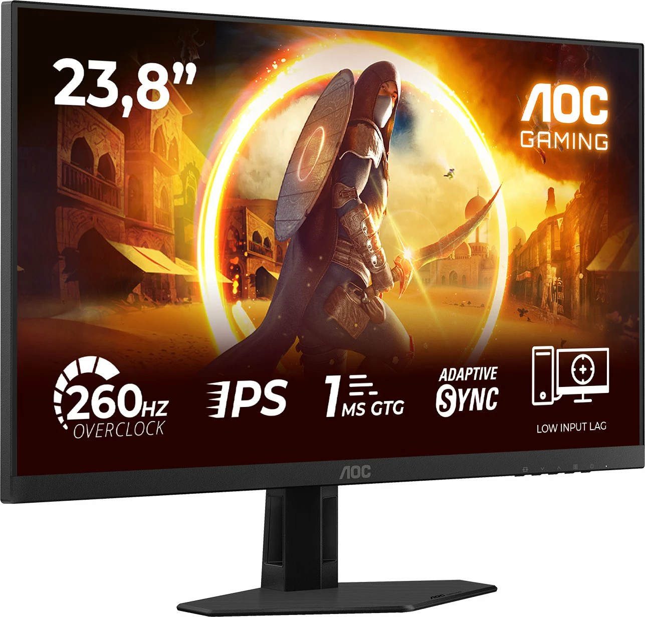 Monitor AOC 24G4ZRE 23.8" Full HD 260Hz IPS 0.3ms, i zi