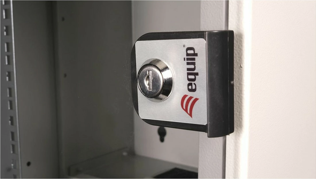 Kabinet rrjeti EQUIP 10" 6U, wall-mount, derë xhami, 300x300mm, gri