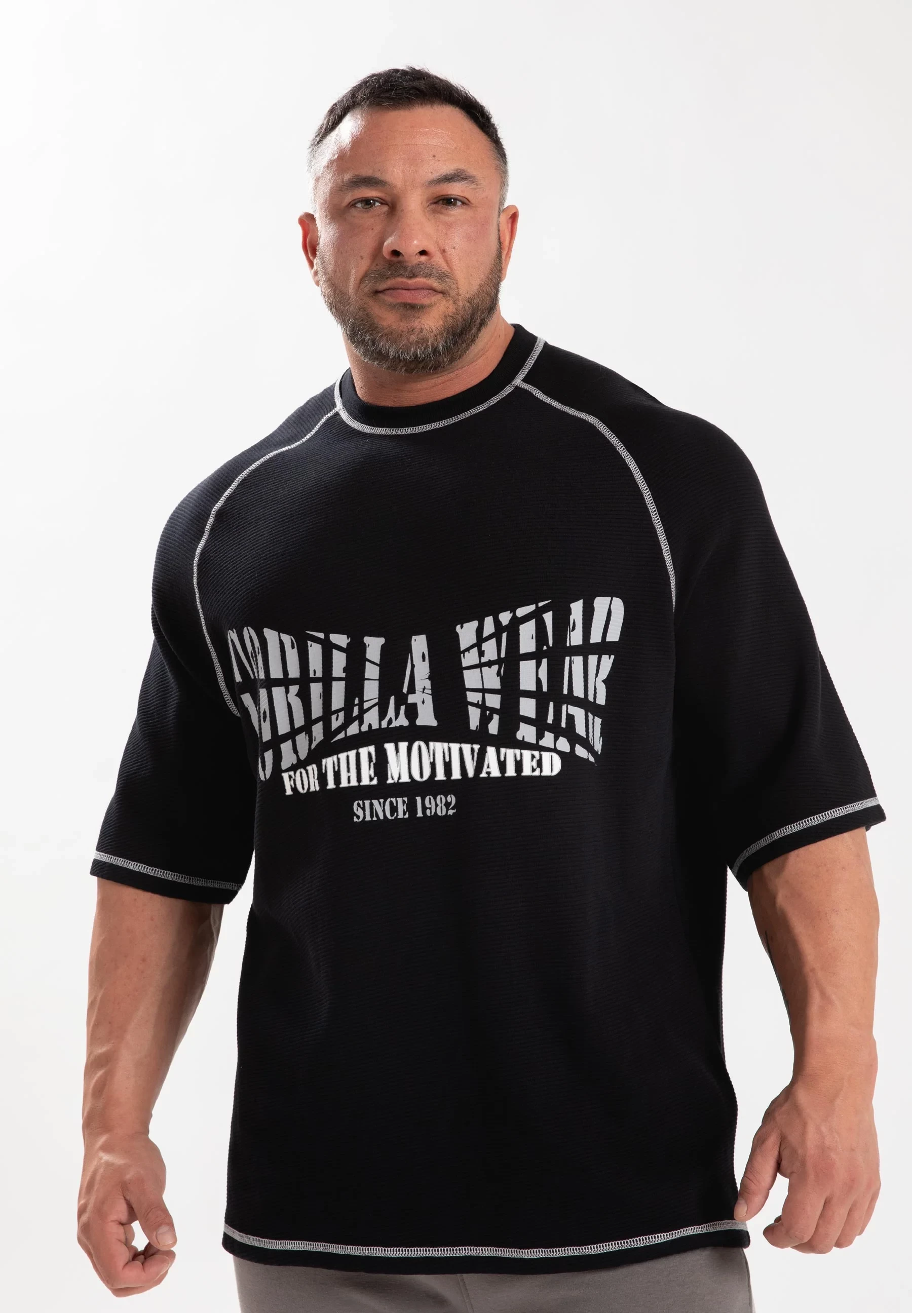 Finley Oversized T-Shirt - Black/Gray
