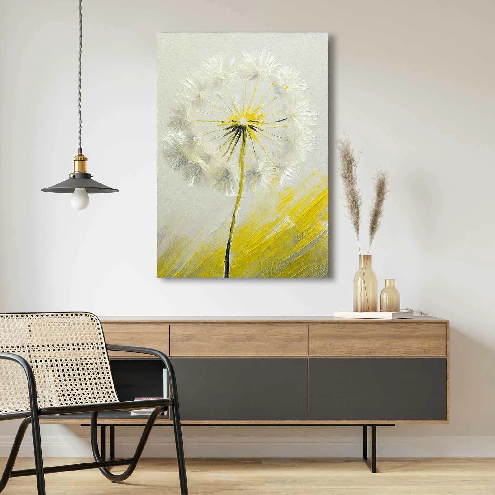 Pikturë dekorative në kanavacë, shumëngjyrëshe, Wallity, 70x100cm, 70100Wabisabi-022