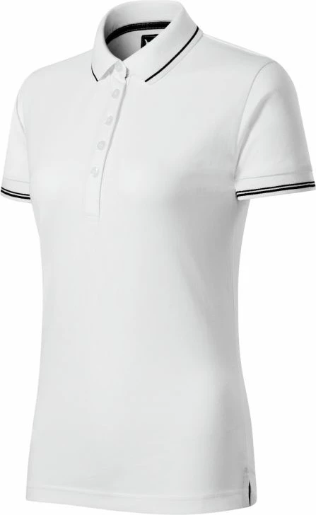 Maicë polo Malfini për femra, e bardhë